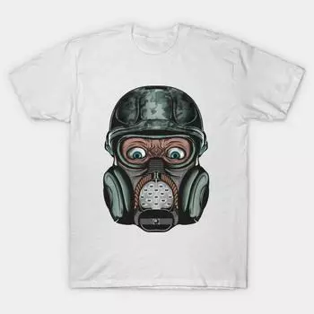 Футболка женская Angry Soldier Harajuku Print Kawaii футболка летняя женская футболка с коротким рукавом топ футболка S белый