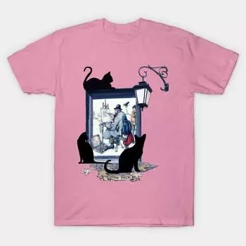 Футболка женская Anton Pieck Black Cats Harajuku Print Kawaii футболка летняя женская футболка с коротким рукавом топ футболка S розовый