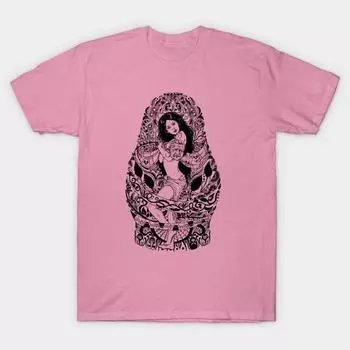 Футболка женская Babushka Harajuku Print Kawaii футболка летняя с коротким рукавом женская футболка топ футболка S