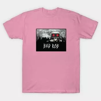 Футболка женская Bad Rob Harajuku Print Kawaii футболка летняя с коротким рукавом женская футболка топ футболка S