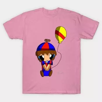Футболка женская Balloon Boy Harajuku Print Kawaii футболка летняя женская футболка с коротким рукавом топ футболка S розовый