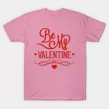 Футболка женская Be My Valentine Harajuku Print Kawaii футболка летняя женская футболка с коротким рукавом топ футболка S розовый