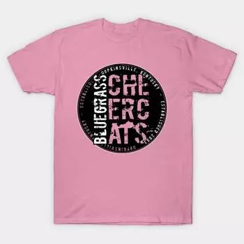 Футболка женская Bluegrass Circle Throwback Harajuku Print Kawaii футболка летняя с коротким рукавом женская футболка топ футболка S