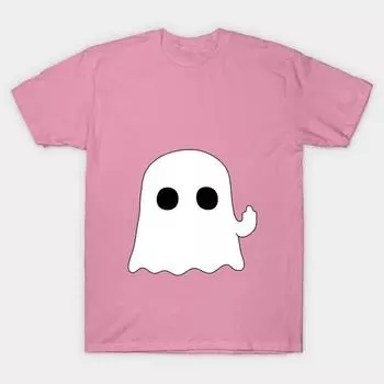 Футболка женская Boo Harajuku Print Kawaii футболка летняя женская футболка с коротким рукавом топ футболка S розовый