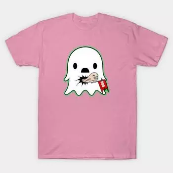 Футболка женская Boo Harajuku Print Kawaii футболка летняя женская футболка с коротким рукавом топ футболка S