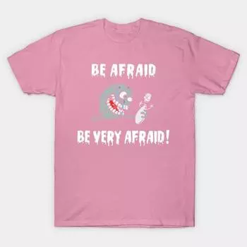 Футболка женская Bowling Funny Be Afraid Harajuku Print Kawaii футболка летняя женская футболка с коротким рукавом топ S розовый