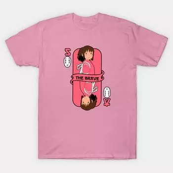 Футболка женская Brave Card Harajuku Print Kawaii футболка летняя с коротким рукавом женская футболка топ футболка S