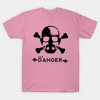 Футболка женская Breaking Bad I Am The Danger Harajuku Print Kawaii футболка летняя с коротким рукавом женская футболка топ футболка S