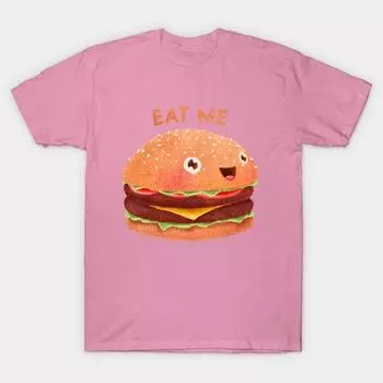 Футболка женская Burger Harajuku Print Kawaii футболка летняя с коротким рукавом женская футболка топ футболка S