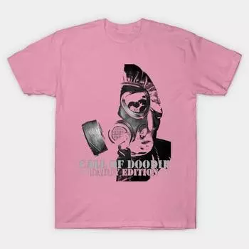 Футболка женская Call Of Doodie Harajuku Print Kawaii футболка летняя с коротким рукавом женская футболка топ футболка S