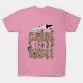 Футболка женская Carol Is My Daryl Harajuku Print Kawaii футболка летняя женская футболка с коротким рукавом топ футболка S