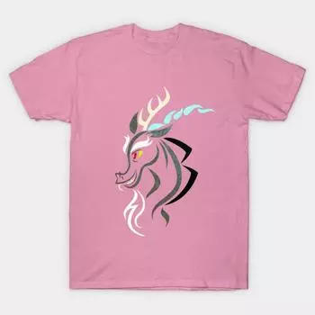 Футболка женская Chaos Tribunal Harajuku Print Kawaii футболка летняя с коротким рукавом женская футболка топ футболка S