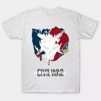 Футболка женская Civil War Team Crossbones Harajuku Print Kawaii футболка летняя женская футболка с коротким рукавом топ S розовый