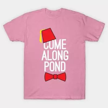 Футболка женская Come Along Pond Harajuku Print Kawaii футболка летняя женская футболка с коротким рукавом топ футболка S розовый