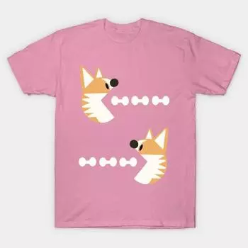 Футболка женская Corgimans Harajuku Print Kawaii футболка летняя женская футболка с коротким рукавом топ футболка S розовый