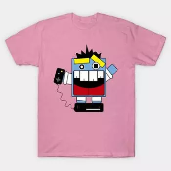 Футболка женская Crazy Gamer Harajuku Print Kawaii футболка летняя женская футболка с коротким рукавом топ футболка S