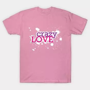 Футболка женская Crazy Love футболки и толстовки Harajuku Print Kawaii футболка летняя с коротким рукавом женская футболка топ футболка S розовый