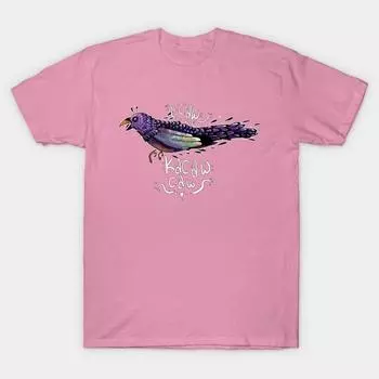 Футболка женская Crow Crow Harajuku Print Kawaii футболка летняя с коротким рукавом женская футболка топ футболка S розовый