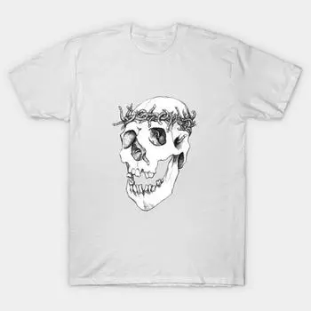 Футболка женская Crown Of Worms Harajuku Print Kawaii футболка летняя женская футболка с коротким рукавом топ футболка S