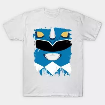 Футболка женская Cubeehero Blue Ranger Harajuku Print Kawaii футболка летняя женская футболка с коротким рукавом топ футболка S розовый