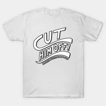 Футболка женская Cut Him Off Harajuku Print Kawaii футболка летняя женская футболка с коротким рукавом топ футболка S белый