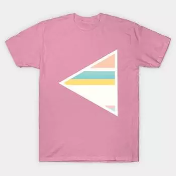 Футболка женская цветовая палитра жемчужный принт Harajuku кавайная футболка летняя женская футболка с коротким рукавом топ футболка S розовый