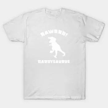 Футболка женская Daddysaurus Rawr Harajuku Print Kawaii футболка летняя женская футболка с коротким рукавом топ футболка S розовый