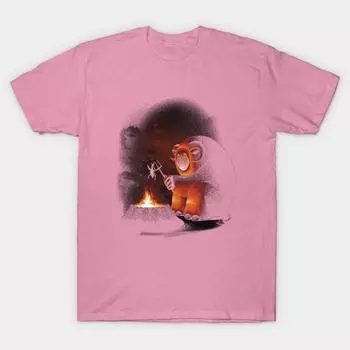 Футболка женская Daemon Cute Harajuku Print Kawaii футболка летняя женская футболка с коротким рукавом топ футболка S