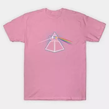 Футболка женская Daft Side Of The Moon Harajuku Print Kawaii футболка летняя женская футболка с коротким рукавом топ футболка S