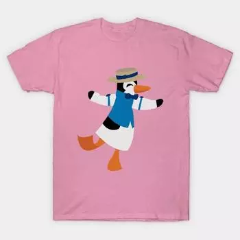 Футболка женская Dapper Day Penguin Alternate Version Harajuku Print Kawaii футболка летняя женская футболка с коротким рукавом топ футболка S розовый
