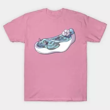 Футболка женская Demiboy Nudibranch Harajuku Print Kawaii футболка летняя женская футболка с коротким рукавом топ футболка S розовый