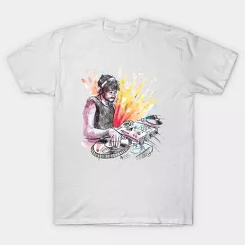 Футболка женская Dj Player Harajuku Print Kawaii футболка летняя женская футболка с коротким рукавом топ футболка S розовый