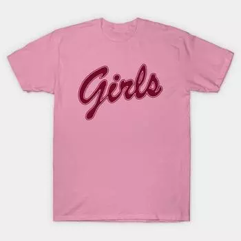 Футболка женская, для девочек, красная, с принтом Harajuku, кавайная, летняя, с коротким рукавом, женская, футболка, топ S розовый