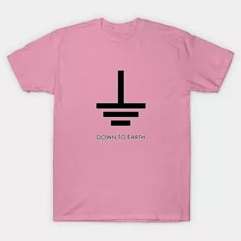 Футболка женская Down To Earth Harajuku Print Kawaii футболка летняя женская футболка с коротким рукавом топ футболка S