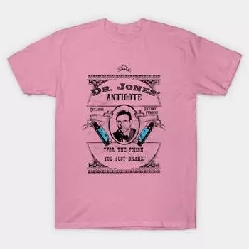 Футболка женская Dr.. Футболка Jones Antidote Harajuku Print Kawaii, летняя женская футболка с коротким рукавом S