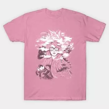 Футболка женская Dreamer Harajuku Print Kawaii футболка летняя женская футболка с коротким рукавом топ футболка S розовый