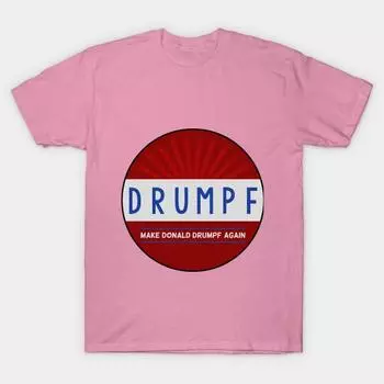Футболка женская Drumpf Harajuku Print Kawaii футболка летняя с коротким рукавом женская футболка топ футболка S розовый