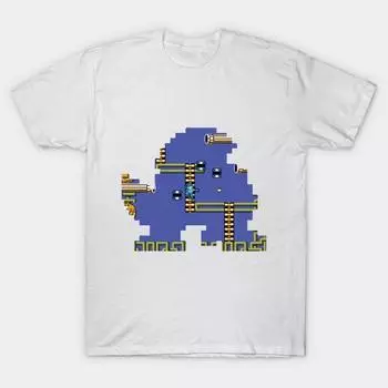 Футболка женская Dwn 013 Crash Man Harajuku Print Kawaii футболка летняя с коротким рукавом женская футболка топ футболка S розовый