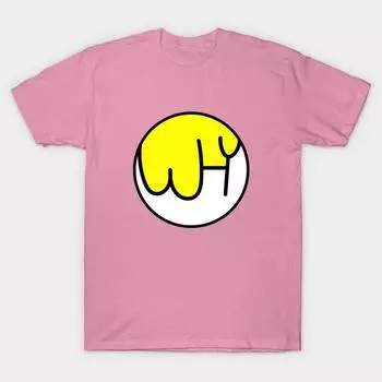 Футболка женская двухцветная желтая и белая футболка с принтом Harajuku Kawaii, летняя футболка с коротким рукавом для женщин, топ S