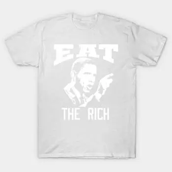 Футболка женская Eat The Rich Барак Хусейн Обама Harajuku Принт Kawaii Футболка летняя с коротким рукавом женская футболка топ футболка S розовый