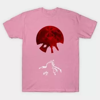 Футболка женская Eclipse From Berserk Harajuku Print Kawaii футболка летняя женская футболка с коротким рукавом топ футболка S розовый