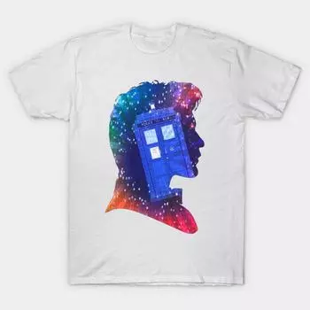 Футболка женская Eleven And The Tardis Harajuku Print Kawaii футболка летняя с коротким рукавом женская футболка топ футболка S розовый