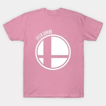 Футболка женская Epeen Gaming Smash All White Harajuku Print Kawaii футболка летняя с коротким рукавом женская футболка топ футболка S