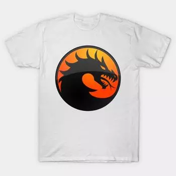 Футболка женская Fantasy Art Dragon Silhouette Harajuku Print Kawaii футболка летняя женская футболка с коротким рукавом топ футболка S розовый