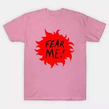 Футболка женская Fear Me Harajuku Print Kawaii футболка летняя с коротким рукавом женская футболка топ футболка S