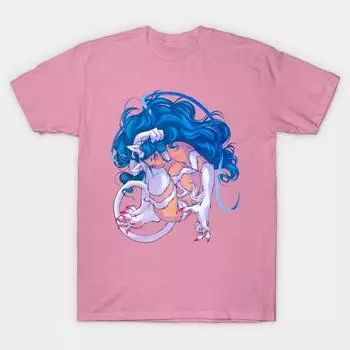 Футболка женская Felicia Harajuku Print Kawaii футболка летняя с коротким рукавом женская футболка топ футболка S