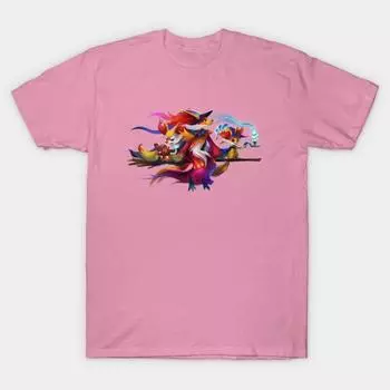 Футболка женская Fire Witches Harajuku Print Kawaii футболка летняя женская футболка с коротким рукавом топ футболка S