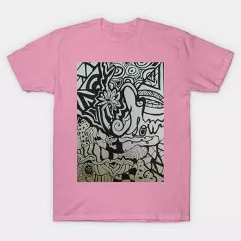 Футболка женская Flow Mendalla Harajuku Print Kawaii футболка летняя женская футболка с коротким рукавом топ футболка S розовый