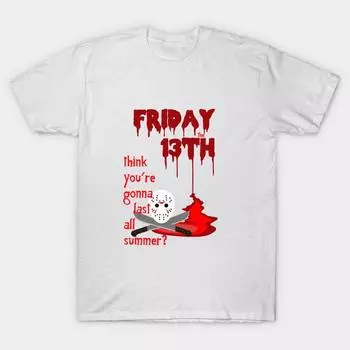 Футболка женская Friday The 13th Harajuku Print Kawaii футболка летняя женская футболка с коротким рукавом топ футболка S