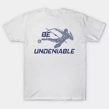 Футболка женская футболка Be Undeniable мужская футболка Harajuku с принтом Kawaii летняя футболка с коротким рукавом женская футболка топ S белый